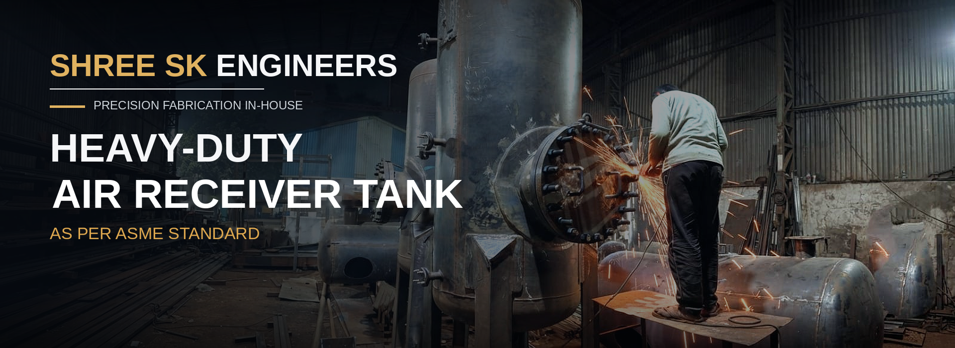 AIR RECEIVER TANK.